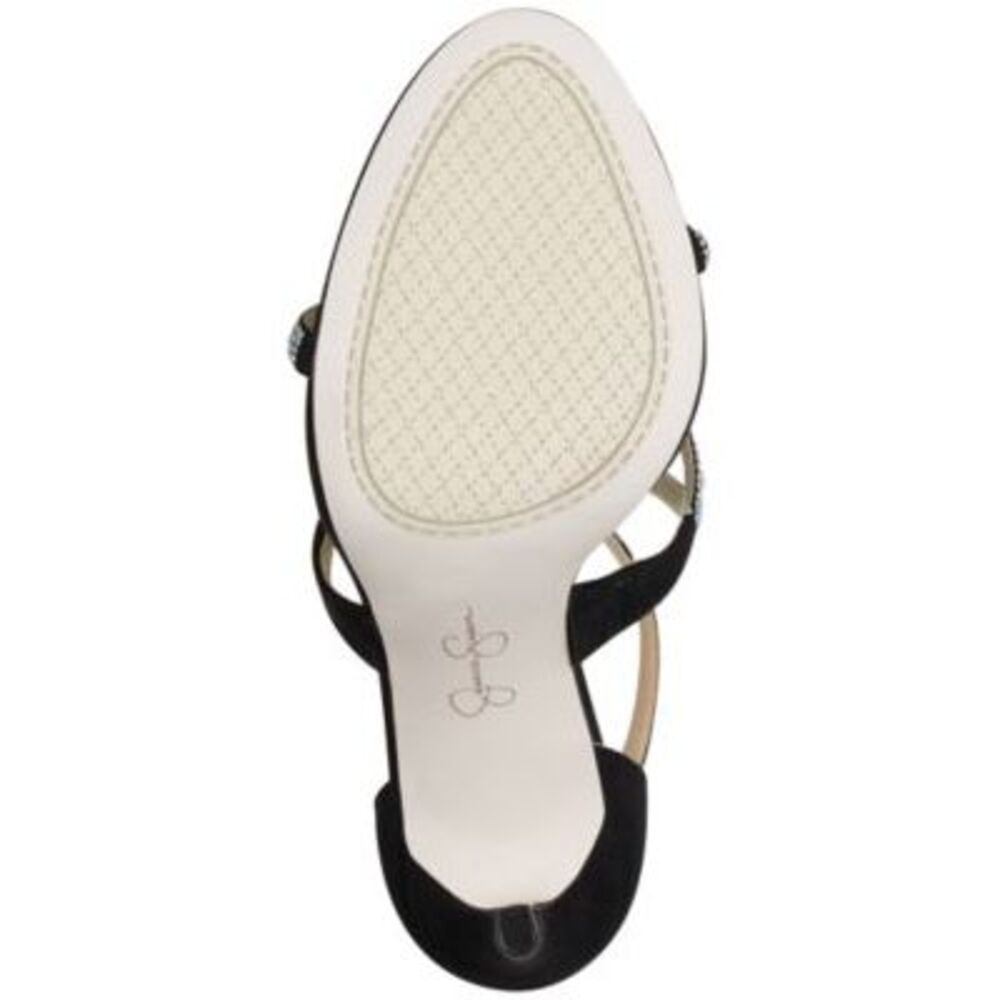 JESSICA SIMPSON Womens Black Caged Janya Open Toe Stiletto Heeled Sandal 11 M - Picture 4 of 4